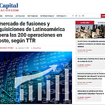 El mercado de fusiones y adquisiciones de Latinoamrica supera las 200 operaciones en agosto, segn TTR